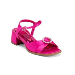 STEVE MADDEN Pink Swing Satin Dress Sandals (Little Kid Big Kid)